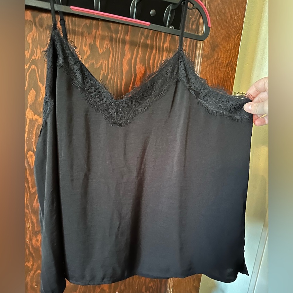 BP camisole with lace trim